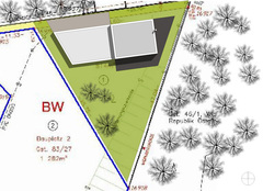 Architektenhaus mit Studio_Privater Wettbewerb für einen Fotografen Pressbaum Wienerwald_Lageplan Tröger Architekten München 2/5